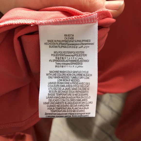 Bcbgeneration Womens Open Back Shift Dress 3/4 sleeves Rose Size XXS - Picture 7 of 9